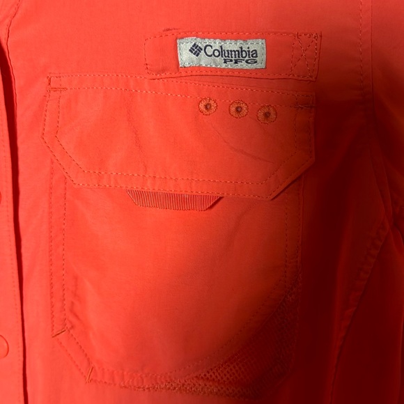 COLUMBIA Women's PFG Omni-Freeze Long Sleeve SnapUp Top Women's Small - Picture 7 of 13